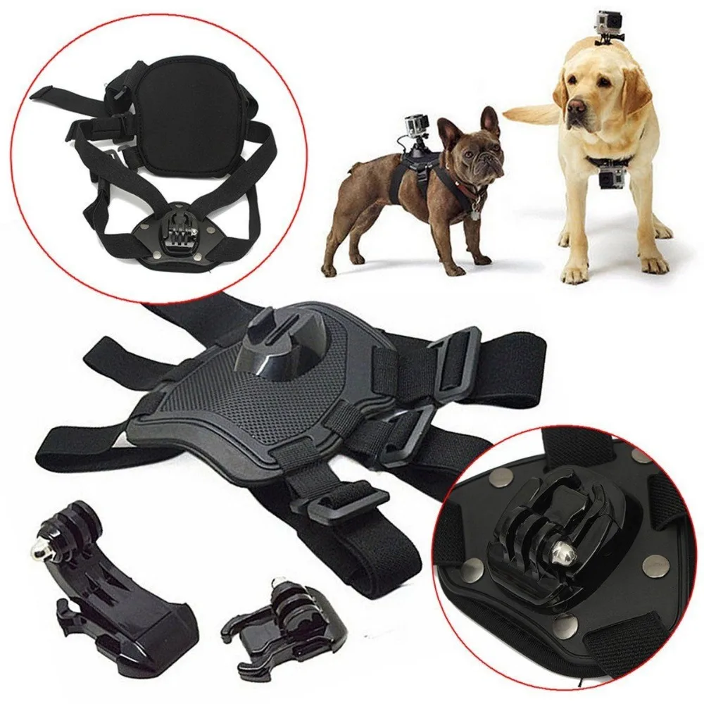 New and High Quality Dog Chest Harness Chest Strap Belt Mount for Go Pro GoPro Hero 1 2 3 3+ 4 SJ4000 Cameras, Black Color
New and High Quality Dog Chest Harness Chest Strap Belt Mount for Go Pro GoPro Hero 1 2 3 3+ 4 SJ4000 Cameras, Black Color