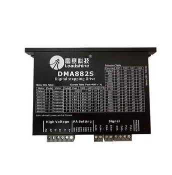 Leadshine 2-phase stepper driver DMA882S work 20-75VAC/30-100VDC 8.2A hybrid stepper motor driver
Leadshine 2-phase stepper driver DMA882S work 20-75VAC/30-100VDC 8.2A hybrid stepper motor driver
