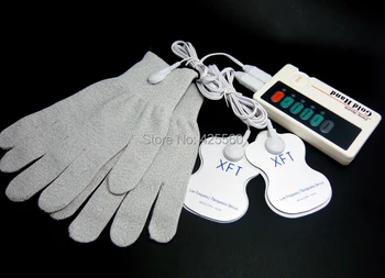 Low Frequency Therapeutic XFT-502 TENS Massage Electrical Stimulator Therapy Massager With Conductive Gloves & 4 Pads
Low Frequency Therapeutic XFT-502 TENS Massage Electrical Stimulator Therapy Massager With Conductive Gloves & 4 Pads