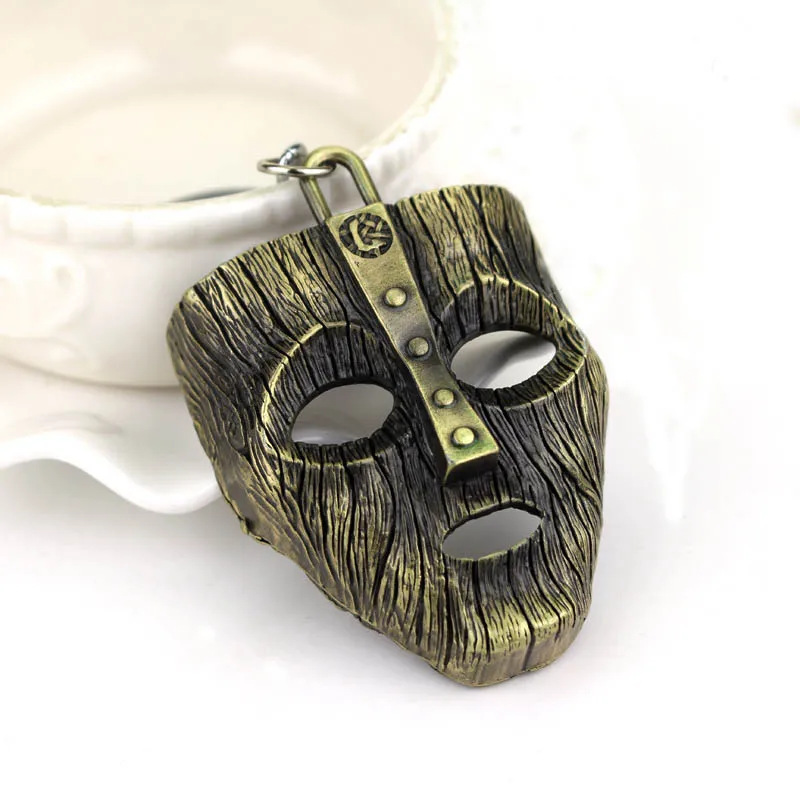 Punk Jim Carrey Movie The Mask Keychain Keyring Fancy Dress Loki Halloween key chains Pendant Funny Car Chaveiro
Punk Jim Carrey Movie The Mask Keychain Keyring Fancy Dress Loki Halloween key chains Pendant Funny Car Chaveiro