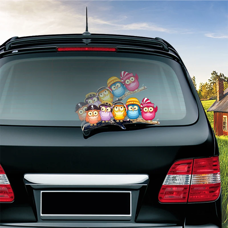 Cartoon Owl Waving Wiper Decal for Rear Wipers Windshield Window WiperSigns Car Styling Wagging Decals Stickers Wiper Decoration
Cartoon Owl Waving Wiper Decal for Rear Wipers Windshield Window WiperSigns Car Styling Wagging Decals Stickers Wiper Decoration