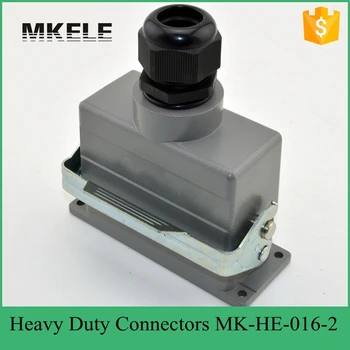 16PIN 16A 400V Rectangular Plug Connector 16 Core Air Runner Signals System Control MK-HE-016-2
16PIN 16A 400V Rectangular Plug Connector 16 Core Air Runner Signals System Control MK-HE-016-2
