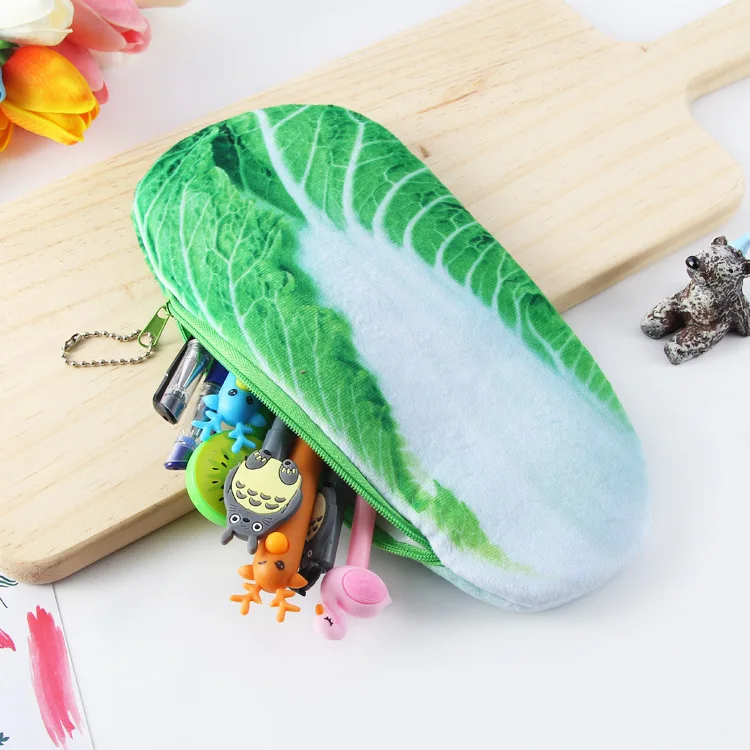Students creative personality whimsy high-capacity stuffed vegetables pen bag 3 d simulation pencil case receive bag wholesale
Students creative personality whimsy high-capacity stuffed vegetables pen bag 3 d simulation pencil case receive bag wholesale