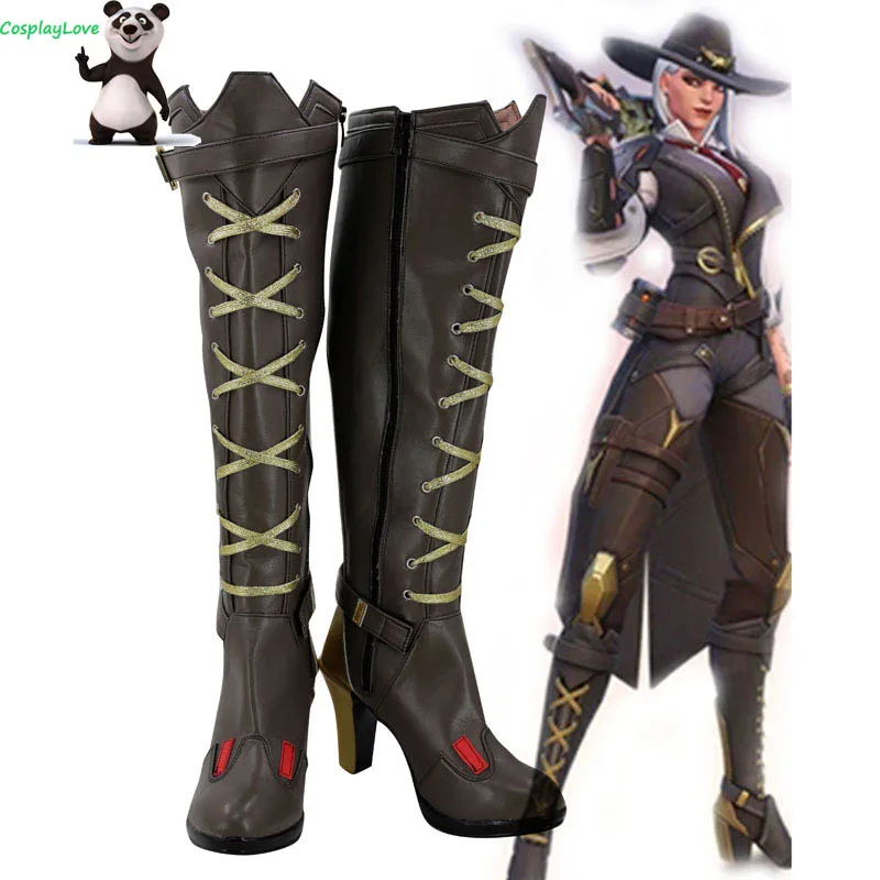 CosplayLove Custom Made OW Game Brown Ashe Cosplay Shoes Long Boots For Christmas Halloween
CosplayLove Custom Made OW Game Brown Ashe Cosplay Shoes Long Boots For Christmas Halloween