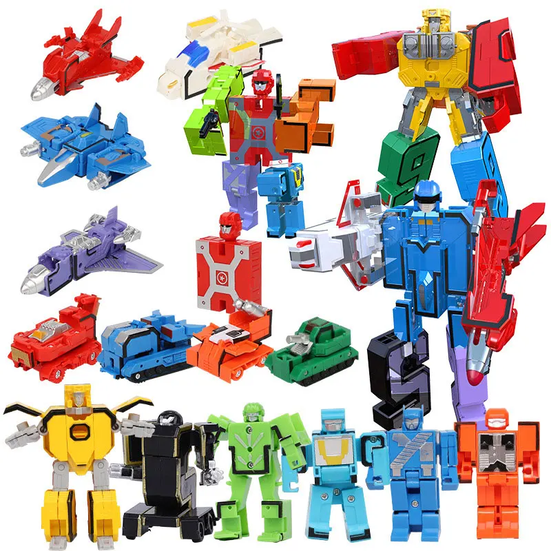 Transformation Blocks Toys Assembling Educational Block Action Figure Number Robot Creative Deformation Robot Toy For Kids Gift
Transformation Blocks Toys Assembling Educational Block Action Figure Number Robot Creative Deformation Robot Toy For Kids Gift