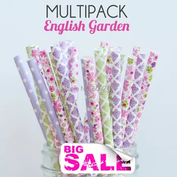 100pcs Mixed Colors ENGLISH GARDEN Party Paper Straws,Red Stripe,Lime Green and Purple Damask,Lavender Swiss Dot,Colorul Flower
100pcs Mixed Colors ENGLISH GARDEN Party Paper Straws,Red Stripe,Lime Green and Purple Damask,Lavender Swiss Dot,Colorul Flower