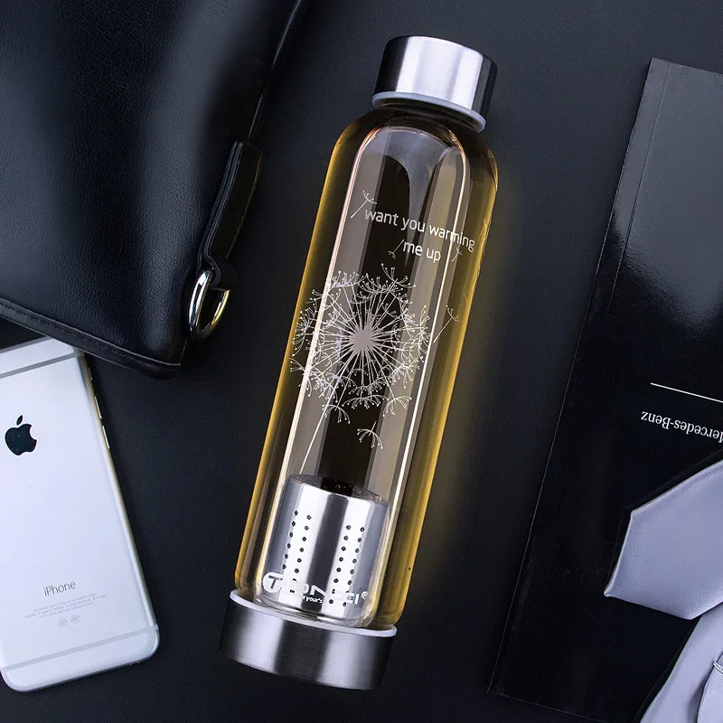 550ml Tea Bottle High Temperature Resistant Glass Water Bottle Glass Lemon Creative Car Gifts Tea Strainer Botella 50B
550ml Tea Bottle High Temperature Resistant Glass Water Bottle Glass Lemon Creative Car Gifts Tea Strainer Botella 50B