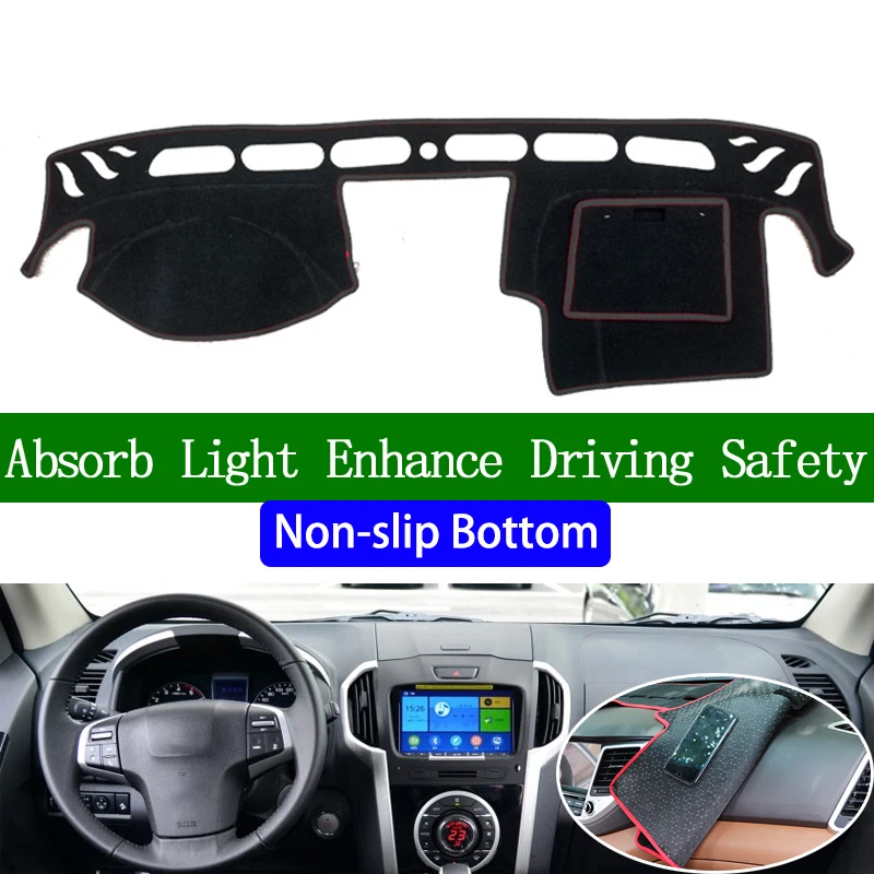 For Isuzu mu-x D-MAX 2015 2016 2017 2018 2019 Non-slip Bottom Dashboard Cover Car Decals Car Stickers Interior Car Accessories
For Isuzu mu-x D-MAX 2015 2016 2017 2018 2019 Non-slip Bottom Dashboard Cover Car Decals Car Stickers Interior Car Accessories