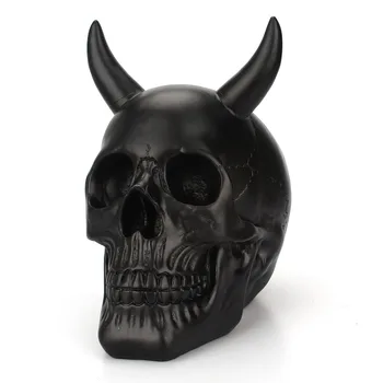 New European Creative Resin Horn Black Enamel Skull Decor Home Tarot Divination Shop Decoration Ornaments Eerie Horn Skull Decor
New European Creative Resin Horn Black Enamel Skull Decor Home Tarot Divination Shop Decoration Ornaments Eerie Horn Skull Decor