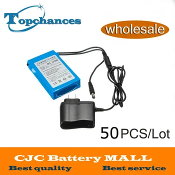 Wholesale 50PCS 2017 New High Quality Super Rechargeable Portable Lithium-ion Battery DC 12V 4000mAh DC12400 With Plug
Wholesale 50PCS 2017 New High Quality Super Rechargeable Portable Lithium-ion Battery DC 12V 4000mAh DC12400 With Plug