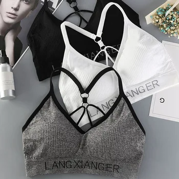 Sexy Letter Print Tank Top For Women Push Up Bra Lingerie Wire Free Breathable Underwear Crop Top Croptop
Sexy Letter Print Tank Top For Women Push Up Bra Lingerie Wire Free Breathable Underwear Crop Top Croptop