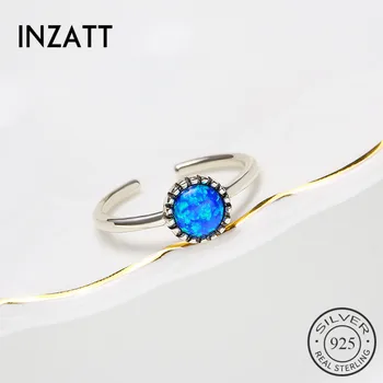 INZATT Vintage Round Sapphire Adjustable Ring Authentic 925 Sterling Silver For Women Birthday Party Fine Jewelry Accessories
INZATT Vintage Round Sapphire Adjustable Ring Authentic 925 Sterling Silver For Women Birthday Party Fine Jewelry Accessories