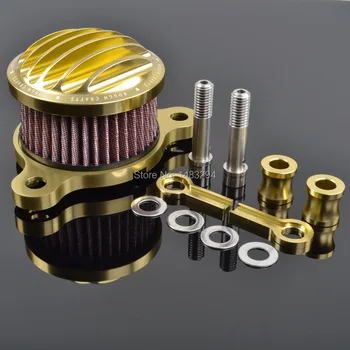 Light Golden Aluminum Aluminum Alloy Rough Crafts Air Cleaner & Intake Filter System Fits For HD Harley Sportster 2004-2014 XL
Light Golden Aluminum Aluminum Alloy Rough Crafts Air Cleaner & Intake Filter System Fits For HD Harley Sportster 2004-2014 XL
