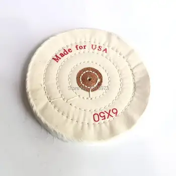 Free Shipping 6X50 Buffing Cloth Wheel Buffing Disc 2pcs/lot Cotton Buffing Wheel
Free Shipping 6X50 Buffing Cloth Wheel Buffing Disc 2pcs/lot Cotton Buffing Wheel