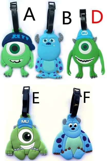 2018 New Arrival Rushed Maletas Mala Travel Accessories Cartoon Luggage Tag Mao Blame Large Seed Monster University Tags Hang
2018 New Arrival Rushed Maletas Mala Travel Accessories Cartoon Luggage Tag Mao Blame Large Seed Monster University Tags Hang