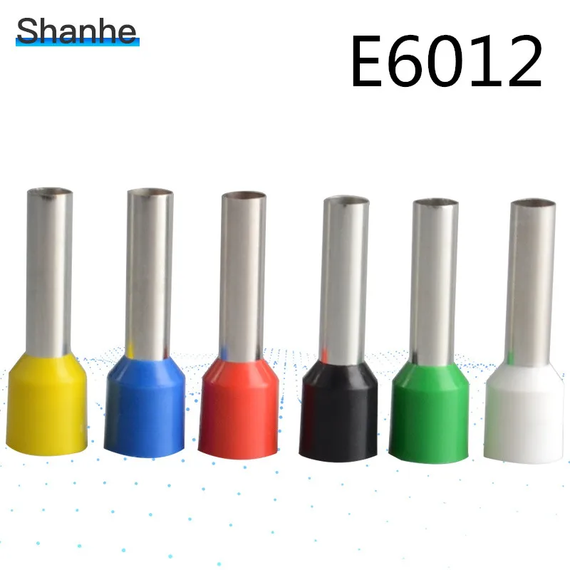 E6012 Tube insulating terminals 6MM2 Cable Wire Connector Insulating Crimp Terminal Insulated Connector
E6012 Tube insulating terminals 6MM2 Cable Wire Connector Insulating Crimp Terminal Insulated Connector