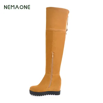 NEMAONE New Arrive Superstar Over Knee Boots Women Fashion Winter Boots Woman Shoes Autumn Thick Heel Thigh High Boot Female
NEMAONE New Arrive Superstar Over Knee Boots Women Fashion Winter Boots Woman Shoes Autumn Thick Heel Thigh High Boot Female