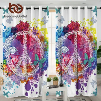 BeddingOutlet Butterfly Bedroom Curtain Colorful Print Blackout Living Room Curtains Watercolor Peace Design Drapes rideaux
BeddingOutlet Butterfly Bedroom Curtain Colorful Print Blackout Living Room Curtains Watercolor Peace Design Drapes rideaux