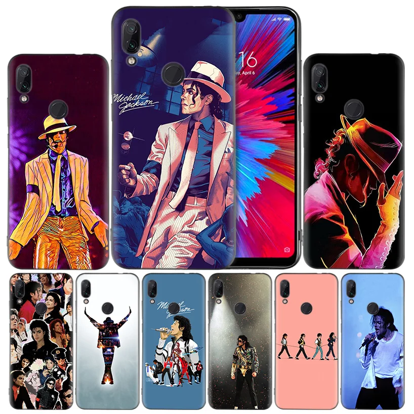 Michael Jackson Black Silicone Case Cover for Xiaomi Mi 9 8 Play A1 A2 Redmi Note 7 6 6A 5 Plus S2 GO Lite Pro Pocophone F1 Capa
Michael Jackson Black Silicone Case Cover for Xiaomi Mi 9 8 Play A1 A2 Redmi Note 7 6 6A 5 Plus S2 GO Lite Pro Pocophone F1 Capa