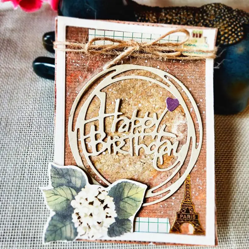 Happy Birthday Metal Cutting Dies for Scrapbooking DIY Album Embossing Folder Paper Cards Maker Template Decor Stencils Crafts
Happy Birthday Metal Cutting Dies for Scrapbooking DIY Album Embossing Folder Paper Cards Maker Template Decor Stencils Crafts