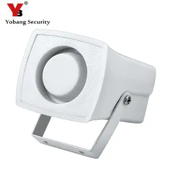 YobangSecurity Hot Selling Mini Horn White Alarm Siren 105db sound alarm DC12V Wired Indoor Siren for Home house alarm system
YobangSecurity Hot Selling Mini Horn White Alarm Siren 105db sound alarm DC12V Wired Indoor Siren for Home house alarm system