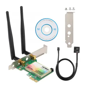 For Intel 7265 WIE7265 Desktop Computer Dual Band Wireless Network Card 867Mbps for Online HD Video 3D Games Video Chat
For Intel 7265 WIE7265 Desktop Computer Dual Band Wireless Network Card 867Mbps for Online HD Video 3D Games Video Chat