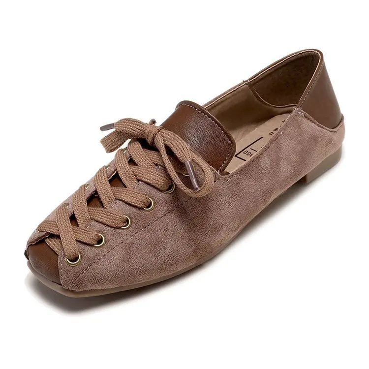 Retro Fashion Women Flats Casual Shoes Breathable Lace Up Women Shoes Round Toe Loafers Solid Color Ladies Shoes Plus Size
Retro Fashion Women Flats Casual Shoes Breathable Lace Up Women Shoes Round Toe Loafers Solid Color Ladies Shoes Plus Size