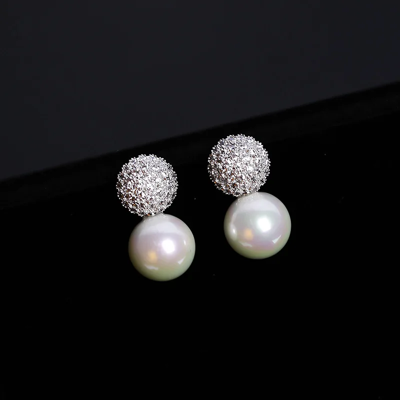 Fashion Jewelry Accessories Women Earrings Fine Pearl Women Earrings Jewellery Wedding Engagement Fashion S925 Stud Earring
Fashion Jewelry Accessories Women Earrings Fine Pearl Women Earrings Jewellery Wedding Engagement Fashion S925 Stud Earring