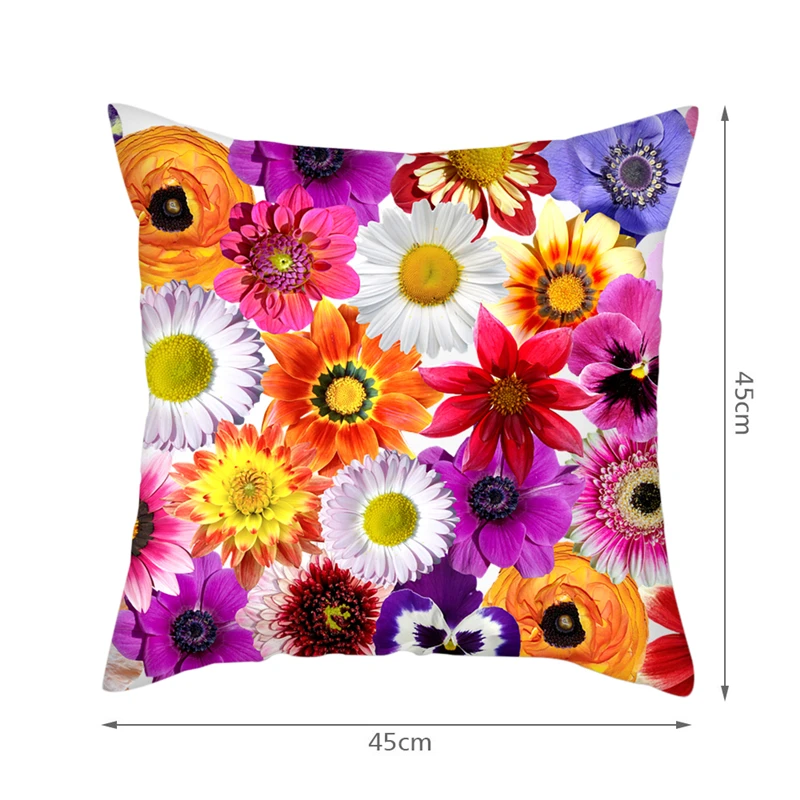 Fuwatacchi Home Decor Geometric Flowers Cushion Covers Colorful Dazzling Pillows Cover for Decorative Sofa Pillowcase 45*45 Cm
Fuwatacchi Home Decor Geometric Flowers Cushion Covers Colorful Dazzling Pillows Cover for Decorative Sofa Pillowcase 45*45 Cm