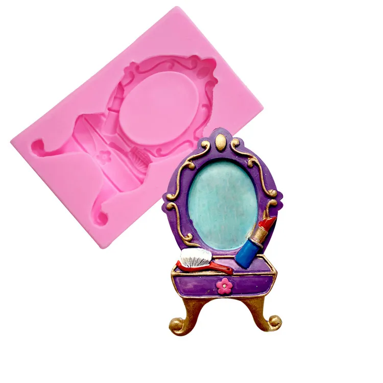 DF699 Retro Dressing Table Silicone Fondant Mold Sugar Mold Chocolate Mold Cake Decoration DIY Tool
DF699 Retro Dressing Table Silicone Fondant Mold Sugar Mold Chocolate Mold Cake Decoration DIY Tool