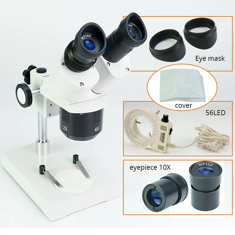 20X 40x Industrial Stereo Binocular Microscope PCB Soldering with LED Light For cellphone Repair tool
20X 40x Industrial Stereo Binocular Microscope PCB Soldering with LED Light For cellphone Repair tool