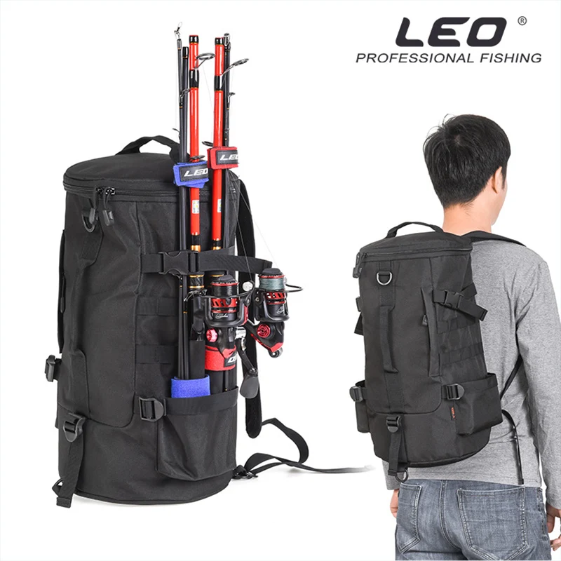 New Fishing Bag Large Capacity 23L Multifunctional Black Bag Backpack Outdoor Fishing Tackle Bag 44*26*26 Pesca
New Fishing Bag Large Capacity 23L Multifunctional Black Bag Backpack Outdoor Fishing Tackle Bag 44*26*26 Pesca