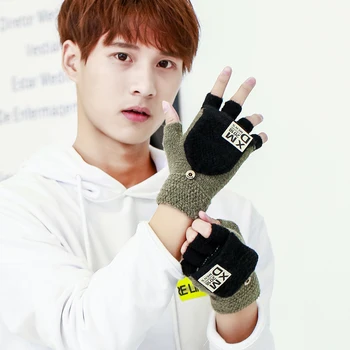 2018 New Thick Warm Men Winter Fingerless Driving Gloves Male Warm Solid Wrist Gloves Mittens 6 Colors 
2018 New Thick Warm Men Winter Fingerless Driving Gloves Male Warm Solid Wrist Gloves Mittens 6 Colors