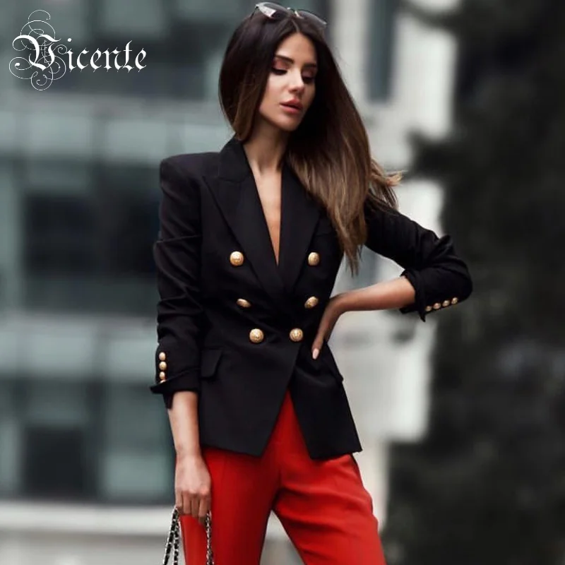 Vicente All Free Shipping 2019 Winter New Arrival 4 Colors Turn-over Collar Slim Cotton Office Lady Short Jacket
Vicente All Free Shipping 2019 Winter New Arrival 4 Colors Turn-over Collar Slim Cotton Office Lady Short Jacket