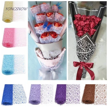 Hollow Organza Jacquard Mesh Roll for Floral Bouquet Gift Box Wrapping Flower DIY Crafts Wedding Decoration Supplies
Hollow Organza Jacquard Mesh Roll for Floral Bouquet Gift Box Wrapping Flower DIY Crafts Wedding Decoration Supplies
