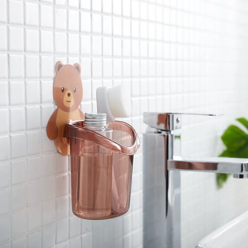1Pcs Toothbrush Wall Mount Holder Cute Bear Sucker Suction Bathroom Organizer Family Tools Accessories
1Pcs Toothbrush Wall Mount Holder Cute Bear Sucker Suction Bathroom Organizer Family Tools Accessories