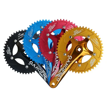 2018 AL7075 48 tooth plate retro racing aluminum alloy single speed 48T Ficed Gear 130mm 130BCD Bicycle Crank & Chainwheel 175mm
2018 AL7075 48 tooth plate retro racing aluminum alloy single speed 48T Ficed Gear 130mm 130BCD Bicycle Crank & Chainwheel 175mm
