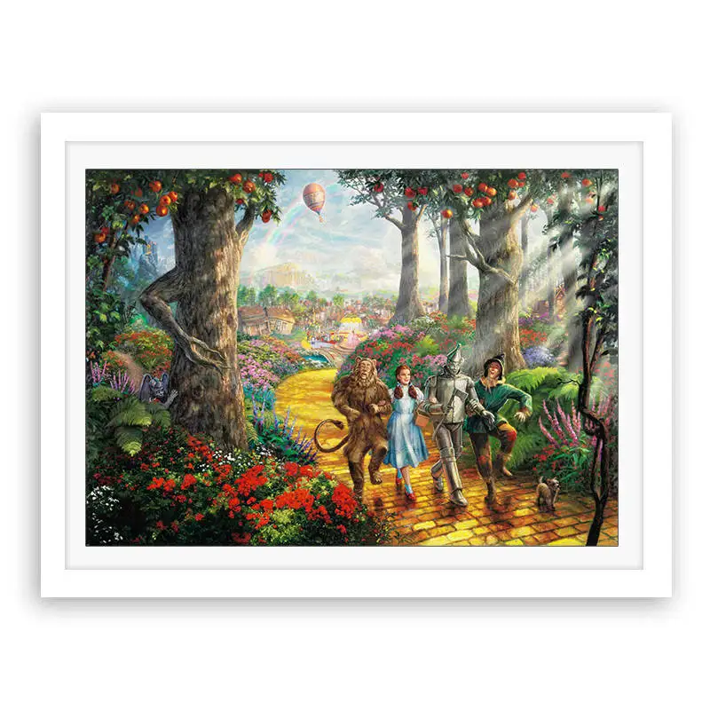 HD Print Movie Poster The Wizard of Oz Film Oil Painting Unframed Oil Paintings On Canvas for Home Wall Decor
HD Print Movie Poster The Wizard of Oz Film Oil Painting Unframed Oil Paintings On Canvas for Home Wall Decor