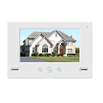 Wired Villa 7 inch screen intercom access building house door opener kit easy operate
Wired Villa 7 inch screen intercom access building house door opener kit easy operate