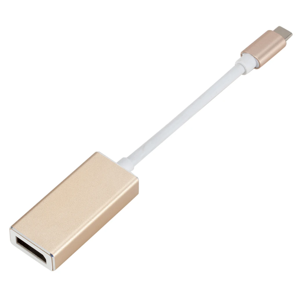 USB-C to DisplayPort Adapter USB 3.1 Type C to DP Adapter converter Support 4K UHD 1080P for Macbook Pro
USB-C to DisplayPort Adapter USB 3.1 Type C to DP Adapter converter Support 4K UHD 1080P for Macbook Pro