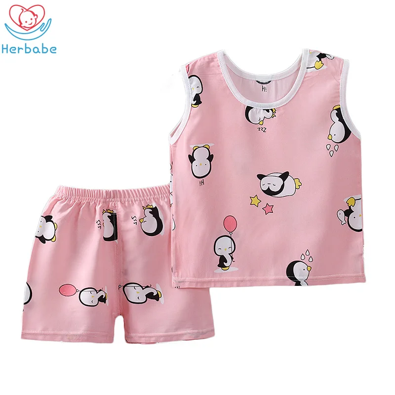 Herbabe 1-5Y Children Pajamas Sets Cartoon Print Baby Boys Girls Sleepwear Nightwear Toddler Kids Pyjamas Outfits Clothing Set
Herbabe 1-5Y Children Pajamas Sets Cartoon Print Baby Boys Girls Sleepwear Nightwear Toddler Kids Pyjamas Outfits Clothing Set