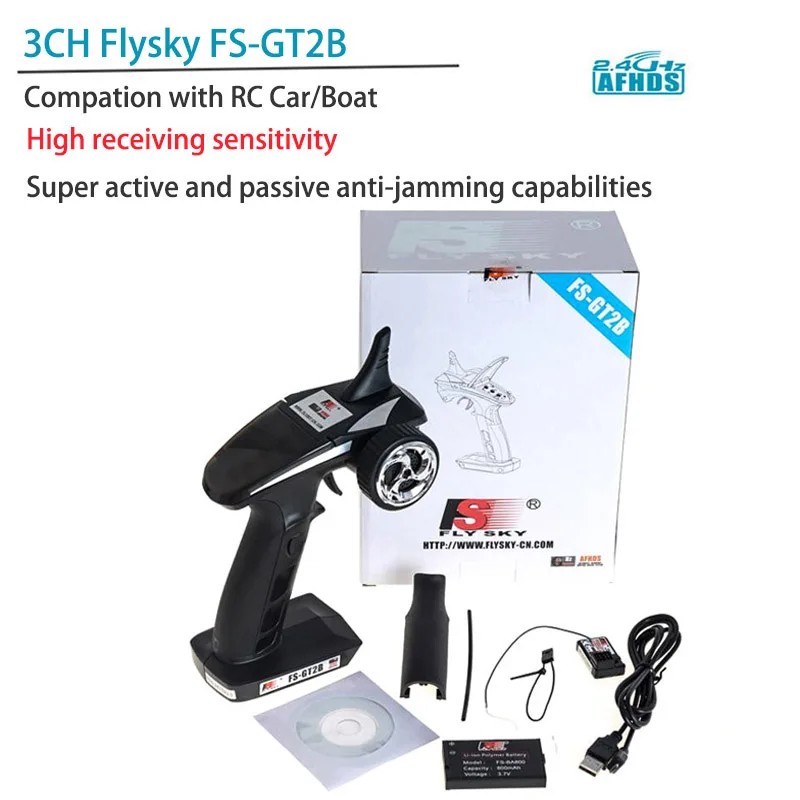 2018 New Flysky FS-GT2B 2.4G 3 channel 3CH Gun Controller Transmitter Receiver TX Battery USB Cable For RC Car Boat Accessories
2018 New Flysky FS-GT2B 2.4G 3 channel 3CH Gun Controller Transmitter Receiver TX Battery USB Cable For RC Car Boat Accessories