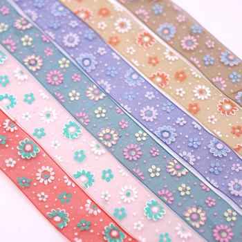5Yard Snow Yarn Ribbon Hair Bow Hair Accessories Printed Organza Ribbon New Year DIY Decoration Wedding Gift Packaging Material
5Yard Snow Yarn Ribbon Hair Bow Hair Accessories Printed Organza Ribbon New Year DIY Decoration Wedding Gift Packaging Material