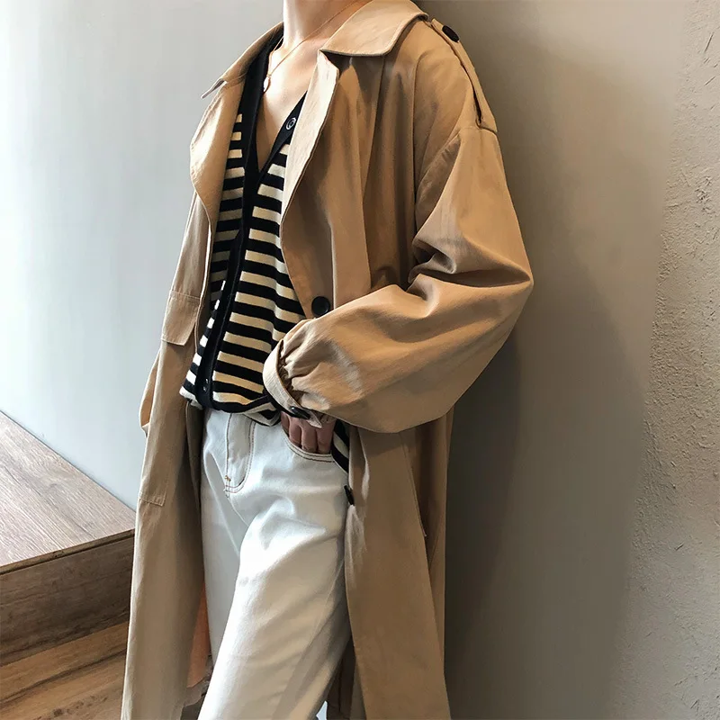 Women's Long Korean Trench Coat Casual Single-Breasted Cotton Coat Loose Fashion Elegant Coats Early Autumn Overcoat Long Sleeve
Women's Long Korean Trench Coat Casual Single-Breasted Cotton Coat Loose Fashion Elegant Coats Early Autumn Overcoat Long Sleeve