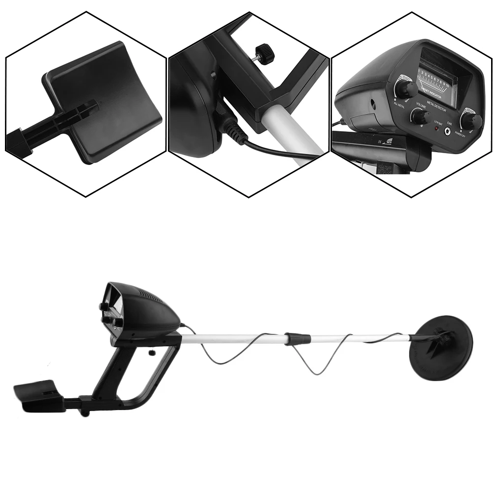 Multifuction Light weight Underground Metal Detector Length Adjustable Gold Treasure Metal Finder Hunter Under Shallow Water
Multifuction Light weight Underground Metal Detector Length Adjustable Gold Treasure Metal Finder Hunter Under Shallow Water