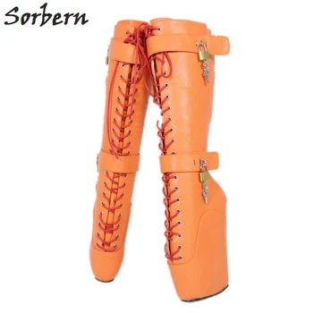 Sorbern Orange Matt Knee High Ballet Wedge Boots For Women Size 15 Heels Womens Boots Large Size Platform Wide Calf Boots Custom
Sorbern Orange Matt Knee High Ballet Wedge Boots For Women Size 15 Heels Womens Boots Large Size Platform Wide Calf Boots Custom