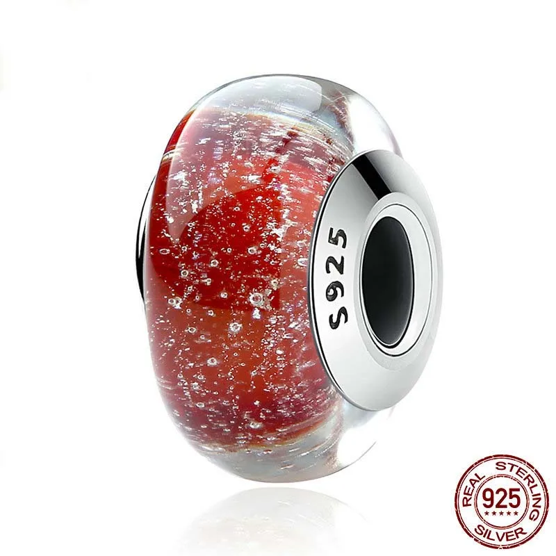 Wholesal 100% 925 Sterling Silver Snow White's Signature Color Murano Glass Beads fit Bracelet Authentic Silver Jewelry
Wholesal 100% 925 Sterling Silver Snow White's Signature Color Murano Glass Beads fit Bracelet Authentic Silver Jewelry