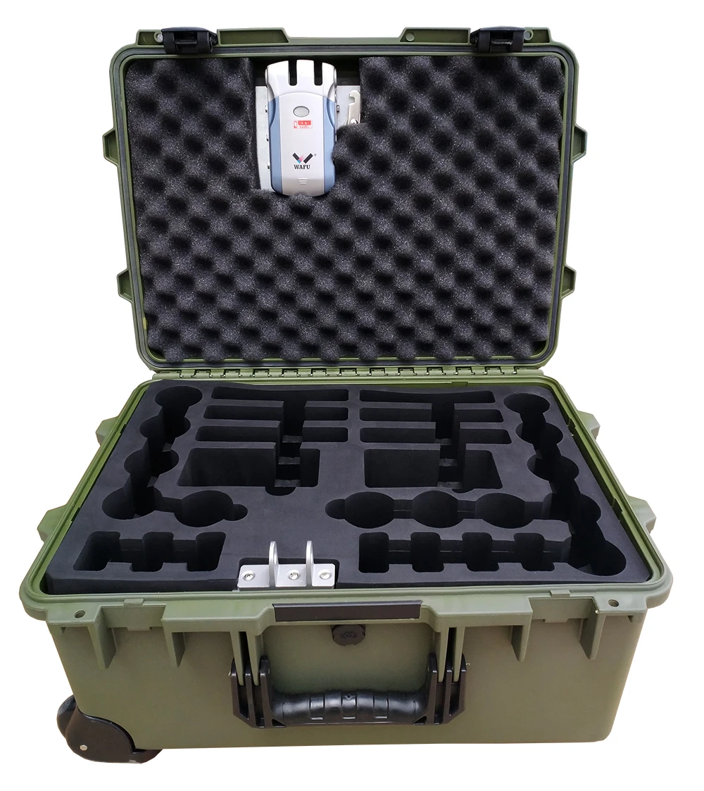 Tricases factory USA military standard IP67 waterproof shockproof PP hard plastic tool case with custom coded lock M2620
Tricases factory USA military standard IP67 waterproof shockproof PP hard plastic tool case with custom coded lock M2620