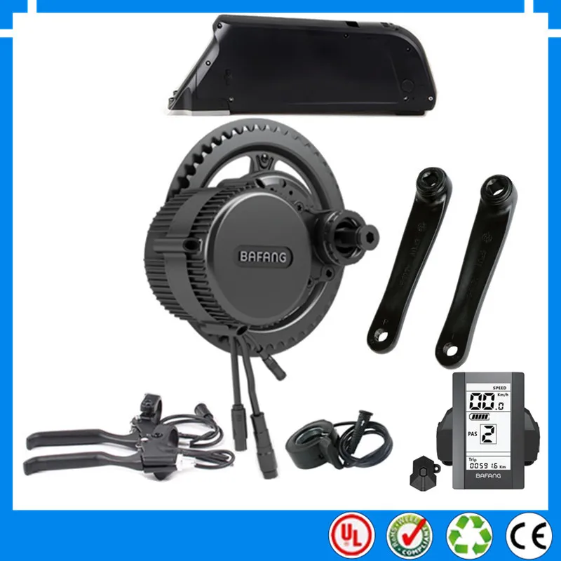 EU US no taxes 36V 250W BBS01B Bafang mid drive electric motor kit with 36V 13Ah 16ah down tube ebike battery + charger
EU US no taxes 36V 250W BBS01B Bafang mid drive electric motor kit with 36V 13Ah 16ah down tube ebike battery + charger