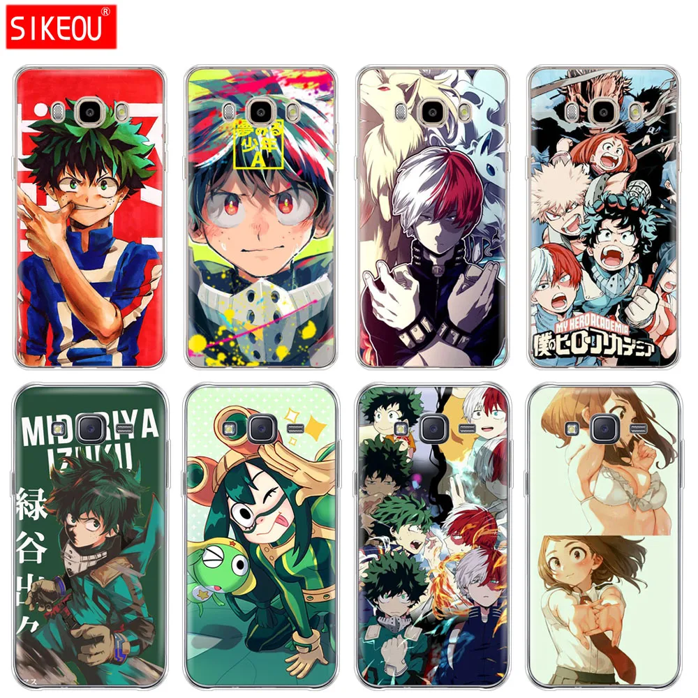 silicone cover phone case for Samsung Galaxy J1 J2 J3 J5 J7 MINI 2016 2015 prime My Hero Academia Anime
silicone cover phone case for Samsung Galaxy J1 J2 J3 J5 J7 MINI 2016 2015 prime My Hero Academia Anime
